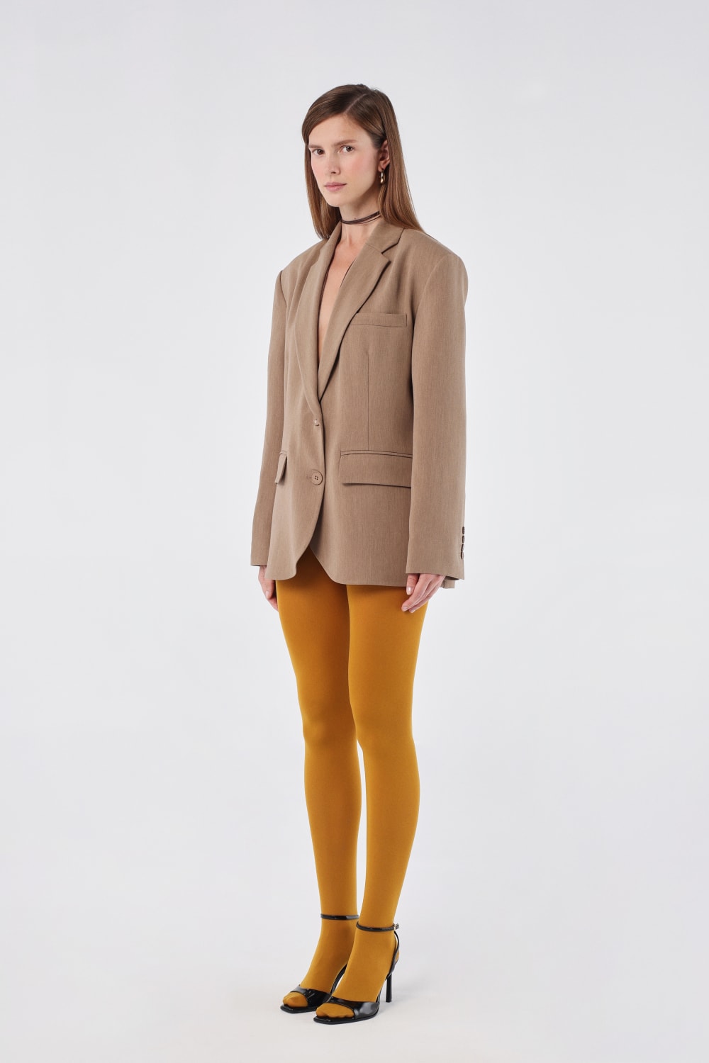 House of IKA-Klasik Kesim Blazer-Ceket-2-fleurdirect.live
