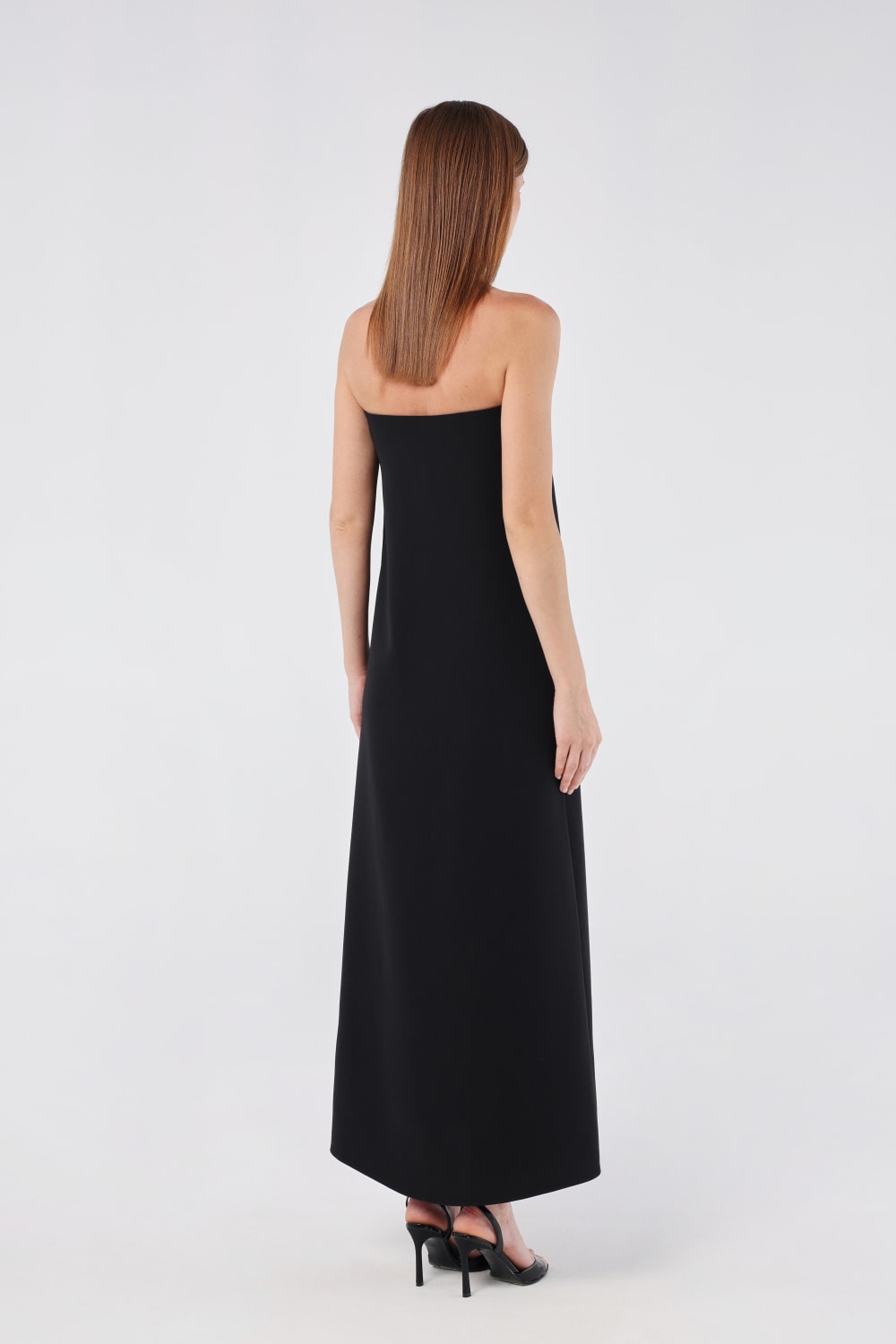 House of IKA-Straplez Maxi Elbise-Elbise-3-fleurdirect.live