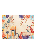 Hueppi-The Bloom Makinede Yıkanabilir Non-Toksik Unicorn Çocuk Odası Halısı-Halı-1-fleurdirect.live