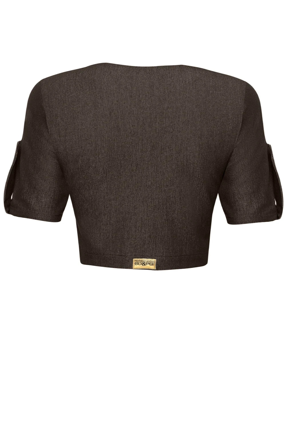 Bo&Po-Amor Top Brown-Top-3-fleurdirect.live