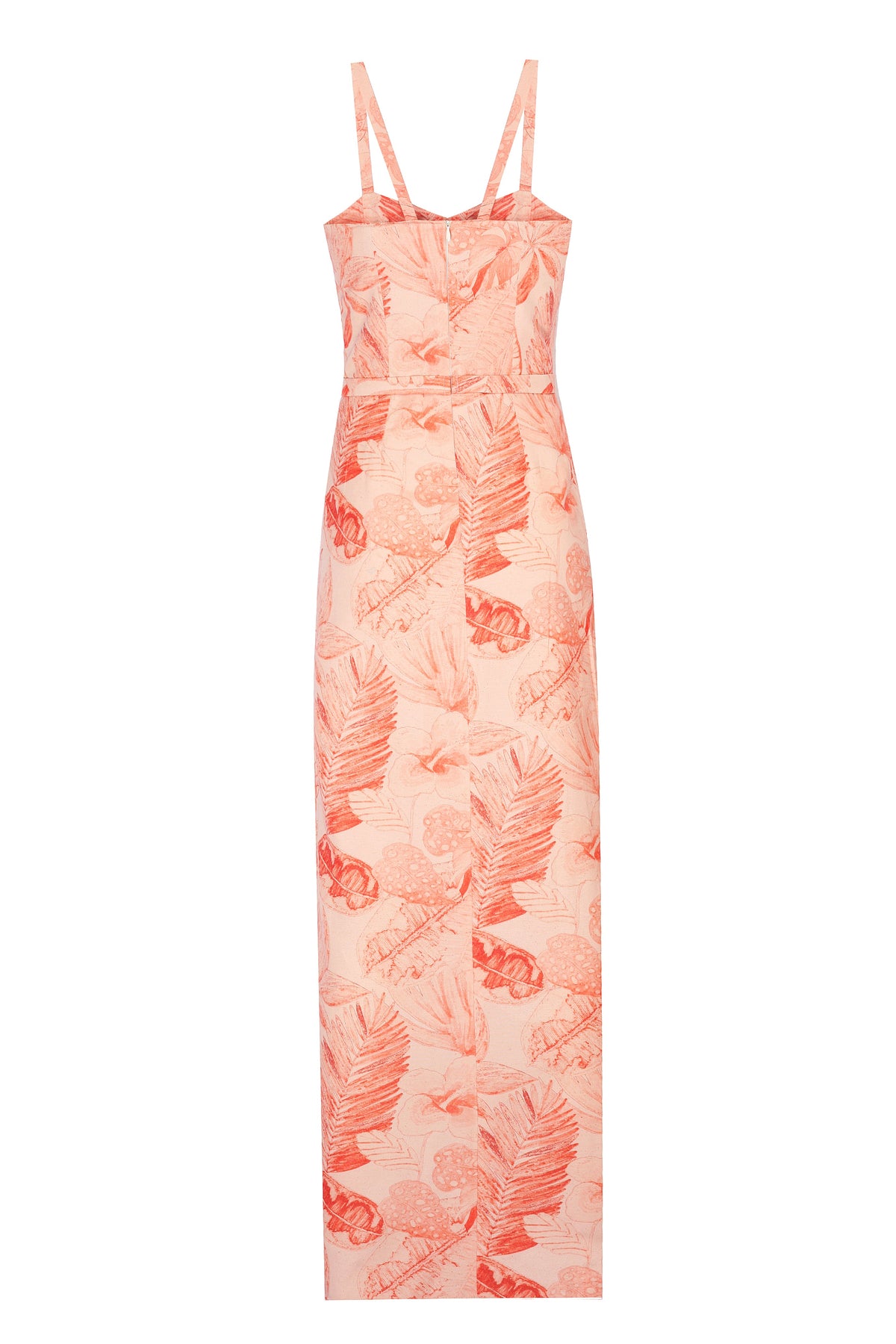 Yasemin Karagülle-Madonna Dress / Orange-Elbise-2-fleurdirect.live