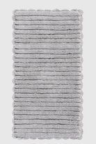 Arora Tekli %100 Pamuk Banyo Paspası 70X130 Cm Küllü Gri