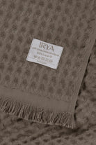 İRYA-Aura Waffle Havlu Gri 50X100-Havlu & Havlu Setleri-6-fleurdirect.live