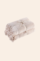 İRYA-Bodrum Banyo Havlusu Seti, Açık Bej - 2'li, 80x150 Cm-Havlu & Havlu Setleri-2-fleurdirect.live