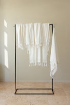 İRYA-Bodrum Banyo Havlusu Seti, Ekru - 2'li, 80x150 Cm-Havlu & Havlu Setleri-3-fleurdirect.live