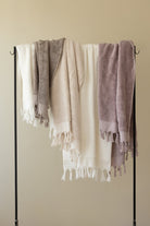 İRYA-Bodrum Banyo Havlusu Seti, Ekru - 2'li, 80x150 Cm-Havlu & Havlu Setleri-4-fleurdirect.live