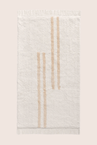 İRYA-Bound Tekli Banyo Paspası %100 Pamuk 70X120 Cm Beyaz-Paspas-7-fleurdirect.live