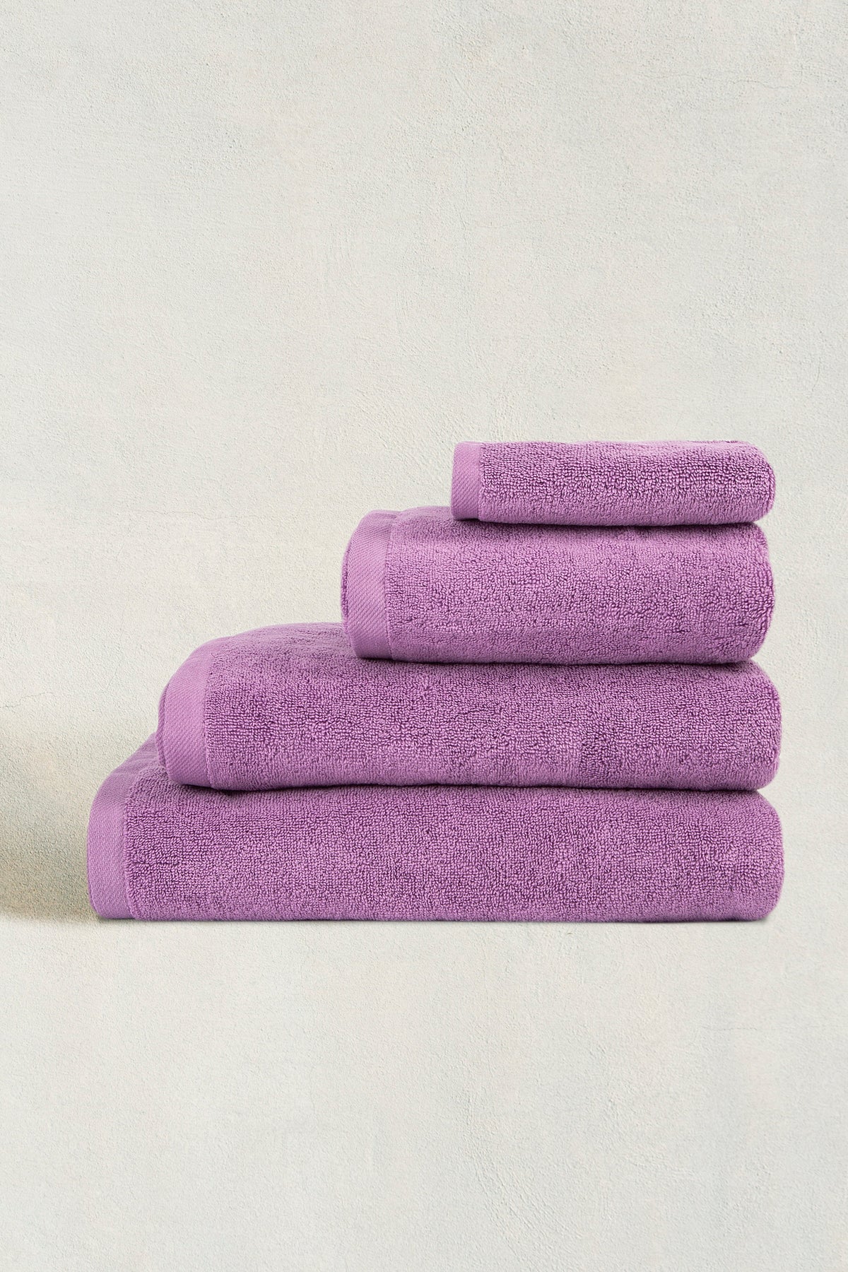 İRYA-Colet Yüz Havlusu 50X90 Cm Lila-Havlu & Havlu Setleri-5-fleurdirect.live