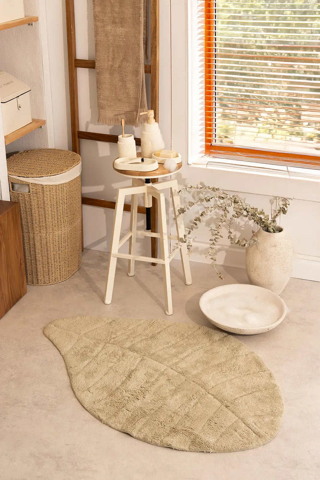 İRYA-Earth 4 Parça Banyo Seti Bej-Banyo Düzenleyicileri-8-fleurdirect.live