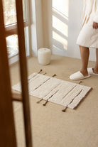 İRYA-Earth Tekli Banyo Paspası %100 Pamuk 60X100 Cm Kahverengi-Paspas-2-fleurdirect.live