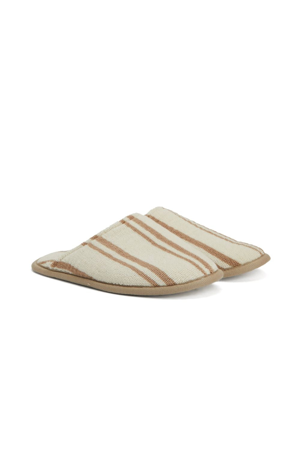 İRYA-In Lines İpliği Boyalı Unisex Terlik Mocha-Sandalet & Terlik-1-fleurdirect.live