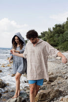 Kayora %100 Pamuk Unisex Plaj Pançosu Windy Blue