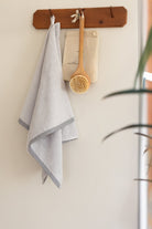 İRYA-Marble %100 Pamuk Banyo Havlusu 70X140 Cm Gri-Havlu & Havlu Setleri-2-fleurdirect.live
