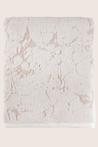 İRYA-Marble %100 Pamuk Jakarlı Büyük Banyo Havlusu 90X150 Cm Krem-Havlu & Havlu Setleri-6-fleurdirect.live