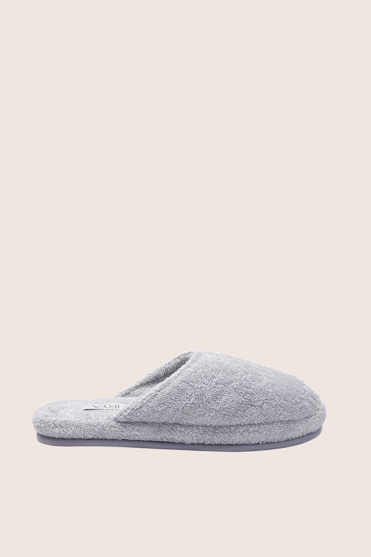 İRYA-Marble Unisex Kalın Tabanlı Havlu Terlik Gri-Sandalet & Terlik-4-fleurdirect.live