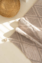 İRYA-Maxi 2’Li Takım Banyo Paspası %100 Pamuk 40X60 + 60X90 Gri-Banyo Paspası-3-fleurdirect.live
