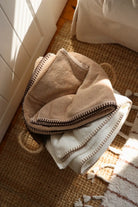 İRYA-Shadow %100 Pamuk Banyo Havlusu 70X140 Cm Ekru-Havlu & Havlu Setleri-5-fleurdirect.live