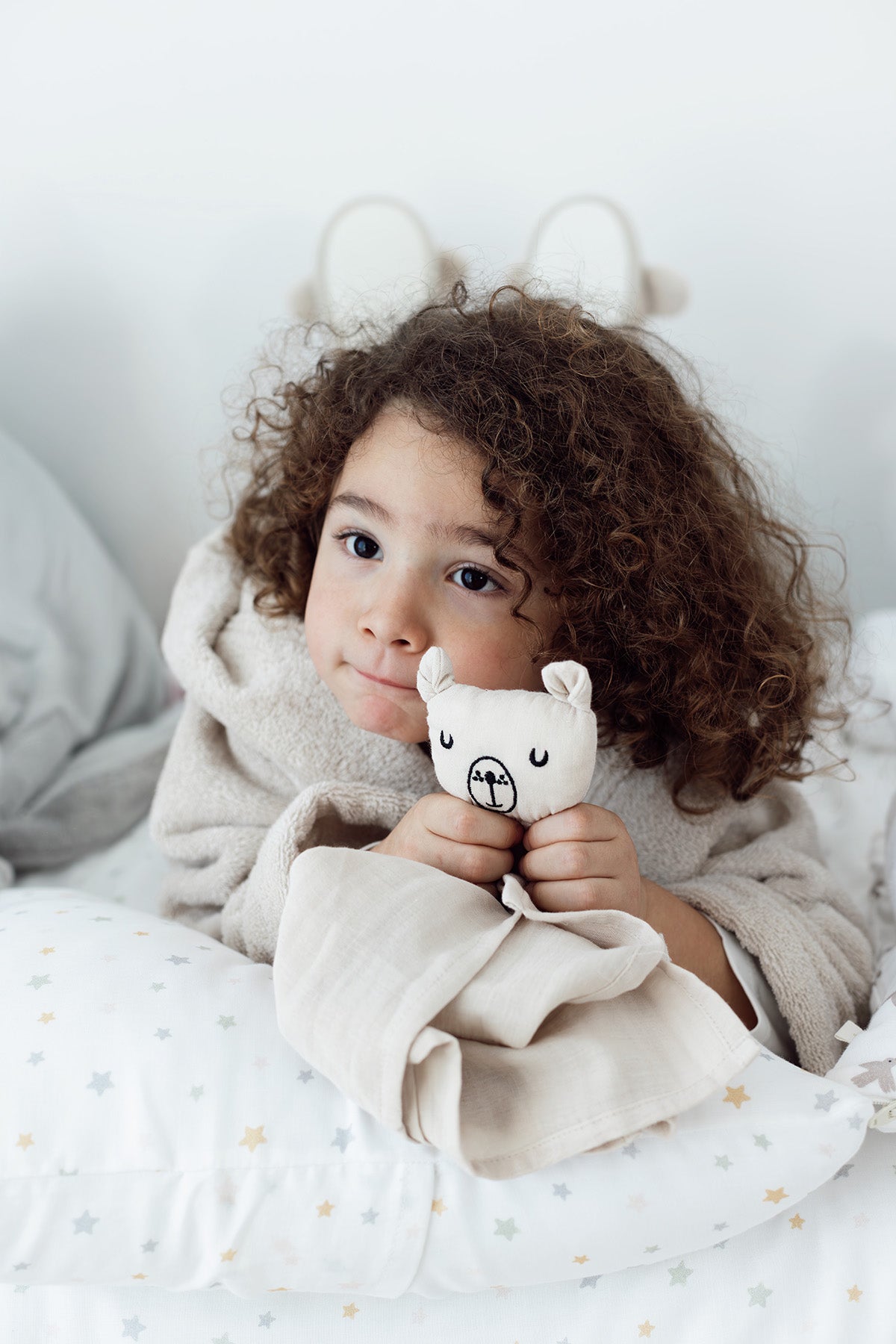 İRYA-Tiny Bear Organik Pamuk 2 Katlı Müslin Uyku Arkadaşı-Uyku Arkadaşı-1-fleurdirect.live