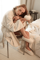 İRYA-Travertine Unisex Kalın Tabanlı Havlu Terlik Açık Bej-Sandalet & Terlik-4-fleurdirect.live