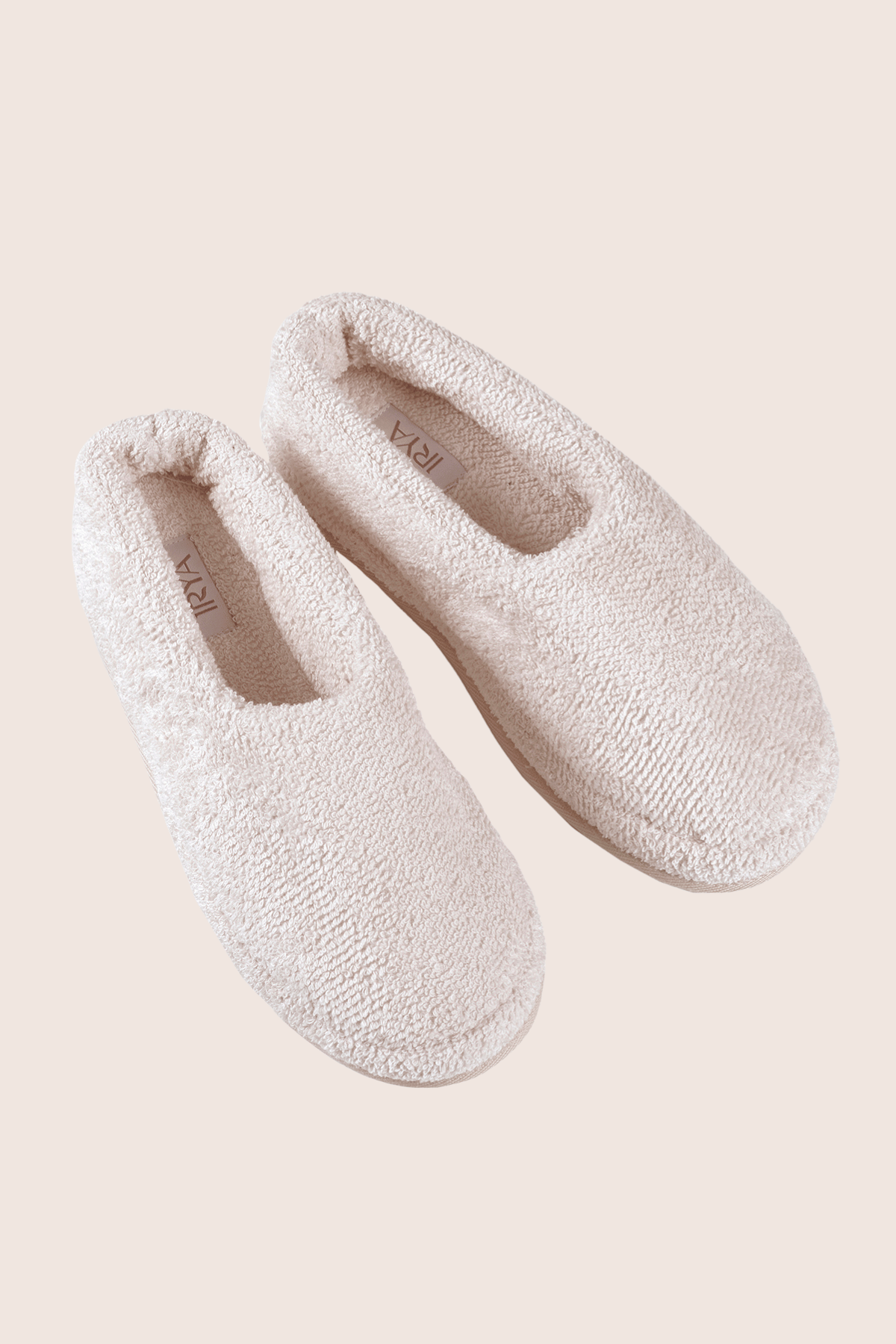 İRYA-Travertine Unisex Kalın Tabanlı Havlu Terlik Açık Bej-Sandalet & Terlik-6-fleurdirect.live
