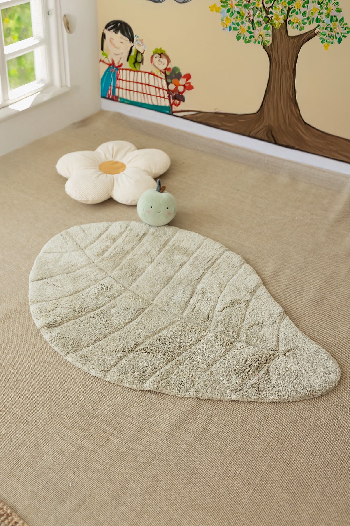 İRYA-Tropic Tekli Banyo Paspası %100 Pamuk 70X110 Mint-Paspas-2-fleurdirect.live