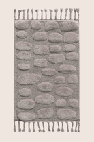 İRYA-Wall Tekli Banyo Paspası %100 Pamuk 60X100 Cm Gri-Paspas-3-fleurdirect.live