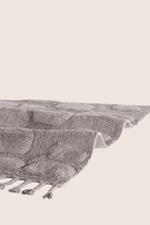 İRYA-Wall Tekli Banyo Paspası %100 Pamuk 60X100 Cm Gri-Paspas-4-fleurdirect.live