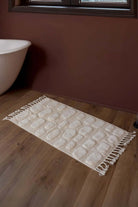 İRYA-Wall Tekli Banyo Paspası %100 Pamuk 70X150 Cm Ekru-Paspas-1-fleurdirect.live