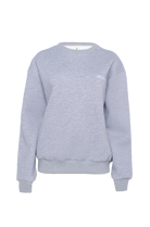 Iamlovein-Gray Marl Sweatshirt-Sweatshirts & Hoodies-1-fleurdirect.live