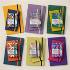 If Bookaroo A7 Gece Mavisi Koyu Kırmızı Defter+Kalem Aztek 38210