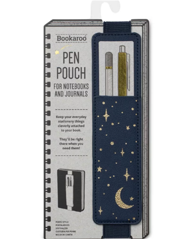 If Bookaroo Pen Pouch Moon & Stars Lastikli Kalemlik