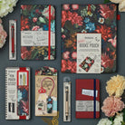 If-If Book Lover's Reading Light Kitap Okuma Lambası Dark Floral-Kitap Okuma Lambası-3-fleurdirect.live