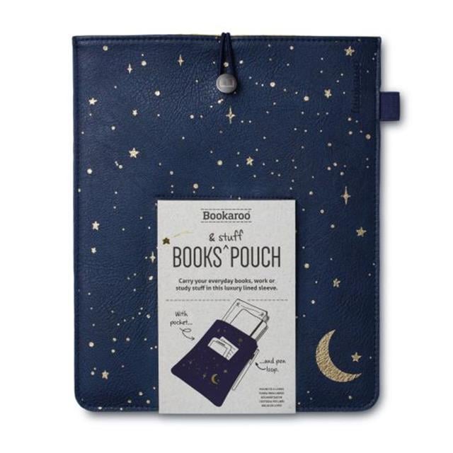 If-If Bookaroo Books & Stuff Pouch Kitap&Defter Kılıfı Moon & Stars-Defter-1-fleurdirect.live