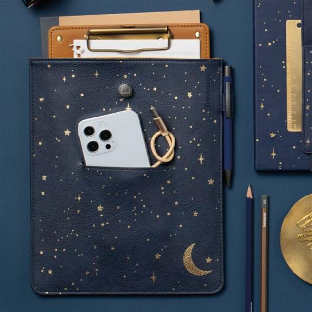 If-If Bookaroo Books & Stuff Pouch Kitap&Defter Kılıfı Moon & Stars-Defter-3-fleurdirect.live