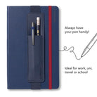 If-İf Bookaroo Pen Pouch Defter üstü Kalemlik Navy Lacivert-Kitap Ayracı-2-fleurdirect.live