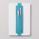 If-İf Bookaroo Pen Pouch Defter üstü Kalemlik Turquoise Turkuaz-Kitap Ayracı-6-fleurdirect.live