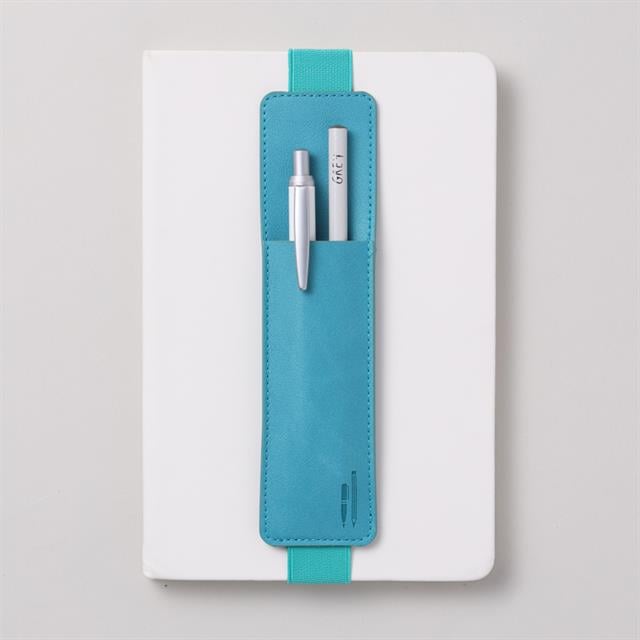 If-İf Bookaroo Pen Pouch Defter üstü Kalemlik Turquoise Turkuaz-Kitap Ayracı-6-fleurdirect.live