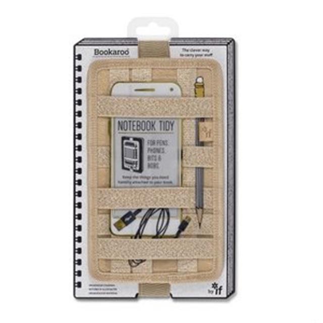 If-İf Bookaroo Pen Pouch Notebook Tidy Defter üstü Düzenleyici Gold Altın-Kitap Ayracı-1-fleurdirect.live