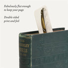 İF Fabulously Flat Paper Pen Kalemli Kitap Ayracı