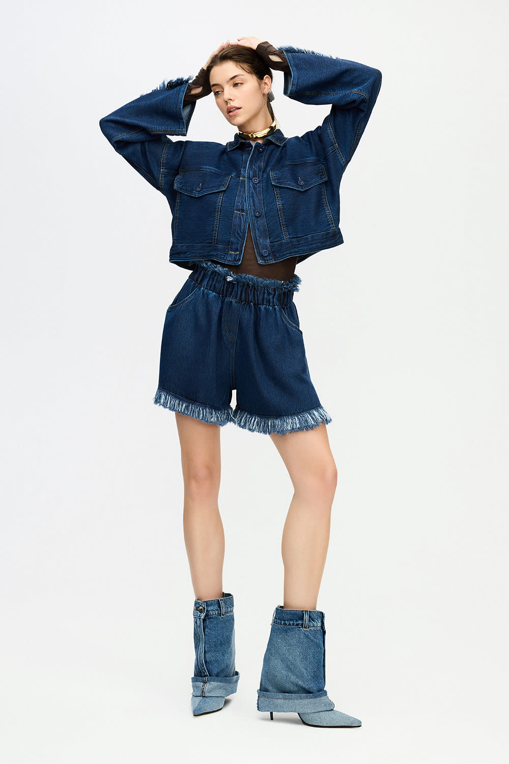 İkikız-Denim Ceket-Ceket-1-fleurdirect.live