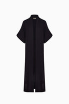 İkikız-Siyah Keten Kimono-Kimono-5-fleurdirect.live