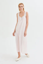 İpek Kıramer-Romantic Silk Chemise Pink-Gecelik-1-fleurdirect.live