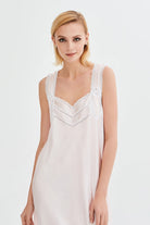 İpek Kıramer-Romantic Silk Chemise Pink-Gecelik-2-fleurdirect.live