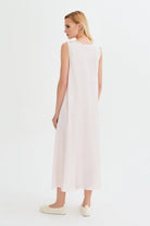 İpek Kıramer-Romantic Silk Chemise Pink-Gecelik-4-fleurdirect.live