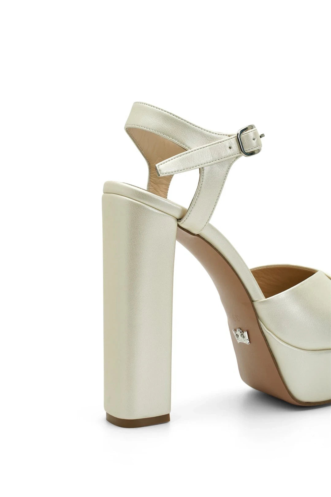 Carla Deri 14 Cm Platform Topuklu Ayakkabı