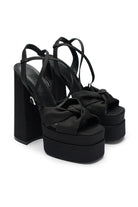 Lorena Saten 16 Cm Platform Topuklu Ayakkabı