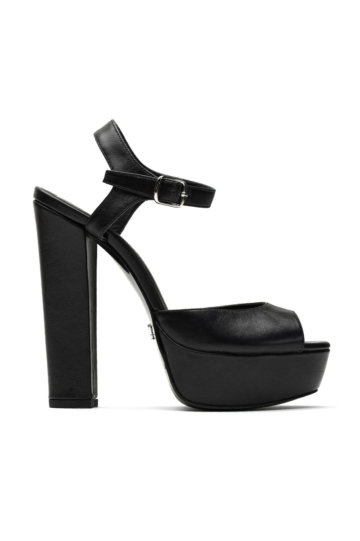 Nifty Deri 14 Cm Platform Topuklu Ayakkabı