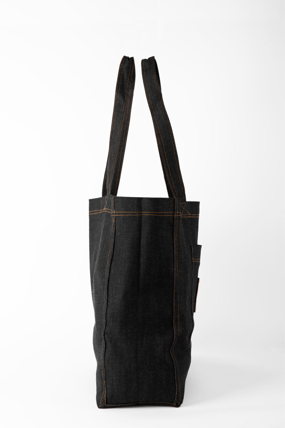 Jeloux-Denim Black Kot Omuz Çantası 54cm X 46cm X 15cm-Omuz Çantası-3-fleurdirect.live