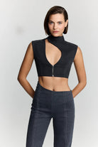 Jendue-Dew Drop Denim Jacket-Top-1-fleurdirect.live