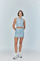Jendue-Marvel Mini Skirt-Etek-1-fleurdirect.live